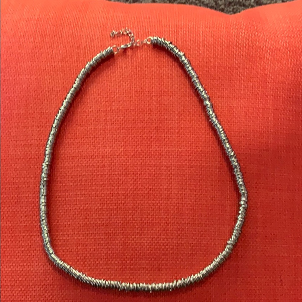 Silver necklace
